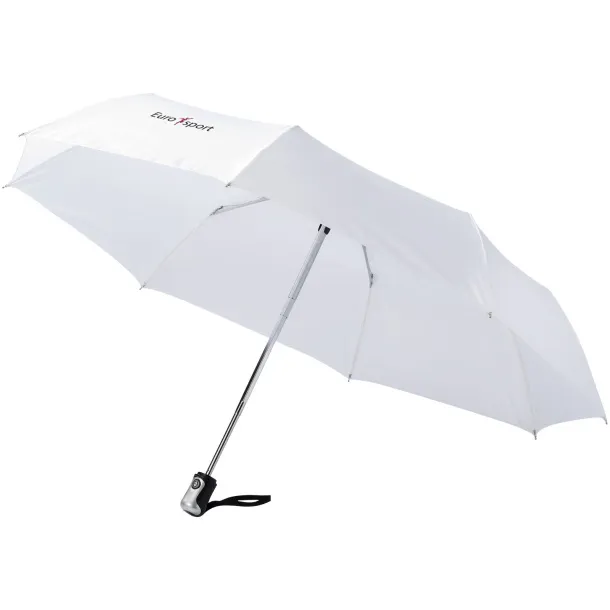 Alex 21.5" foldable auto open/close umbrella - Unbranded White