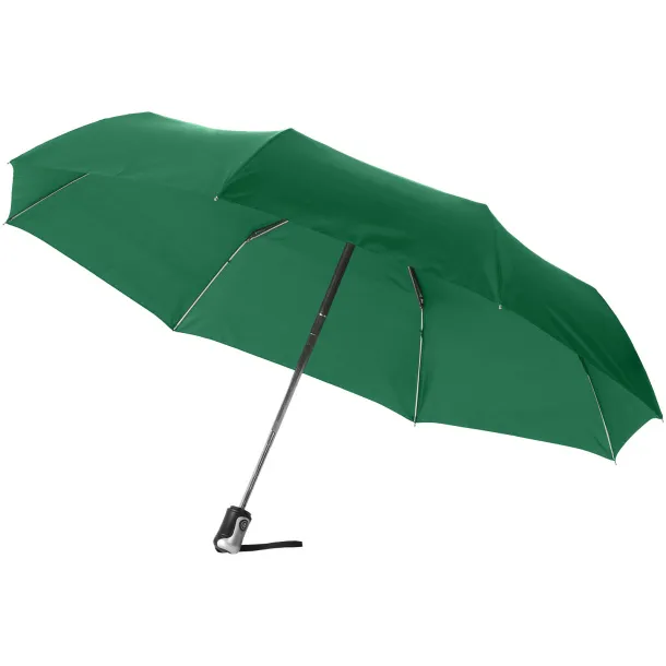 Alex 21.5" foldable auto open/close umbrella Green