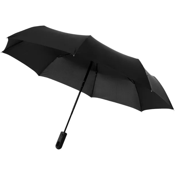 Trav 21.5" foldable auto open/close umbrella - Marksman Solid black