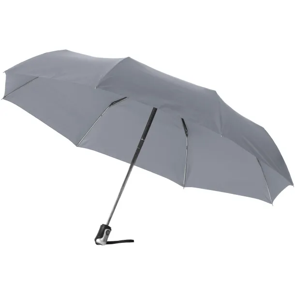 Alex 21.5" foldable auto open/close umbrella - Unbranded Grey