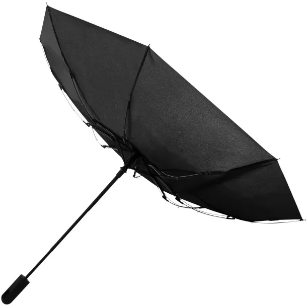 Trav 21.5" foldable auto open/close umbrella - Marksman Solid black