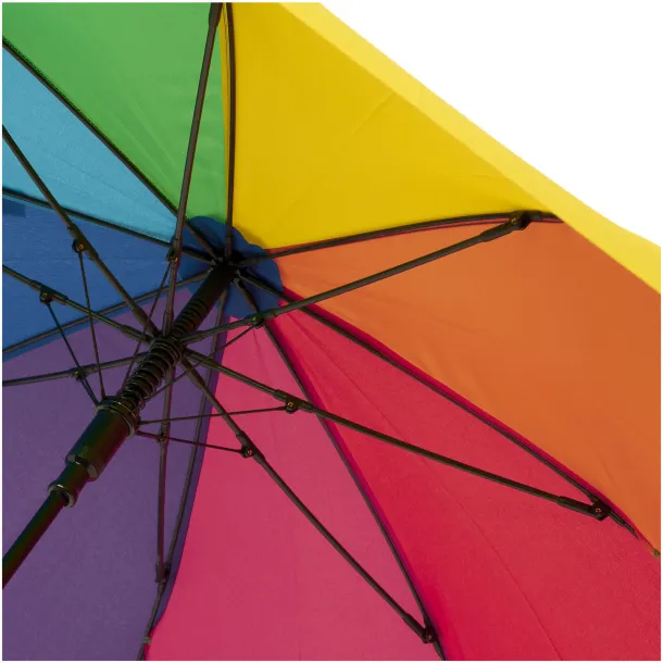 Sarah 23" auto open windproof umbrella - Bullet White