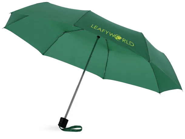 Ida 21.5" foldable umbrella - Unbranded Green