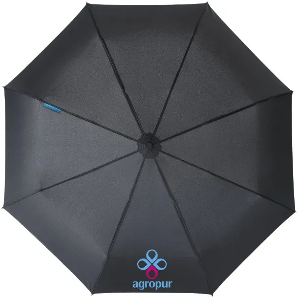 Trav 21.5" foldable auto open/close umbrella - Marksman Solid black