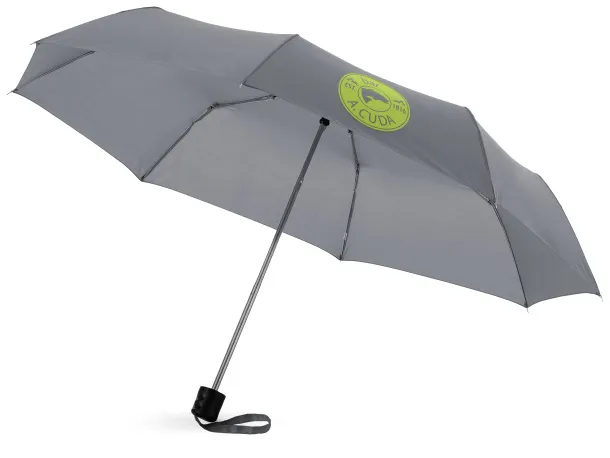 Ida 21.5" foldable umbrella Grey