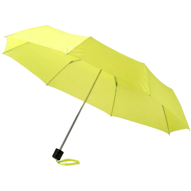 Ida 21.5" foldable umbrella Neon green