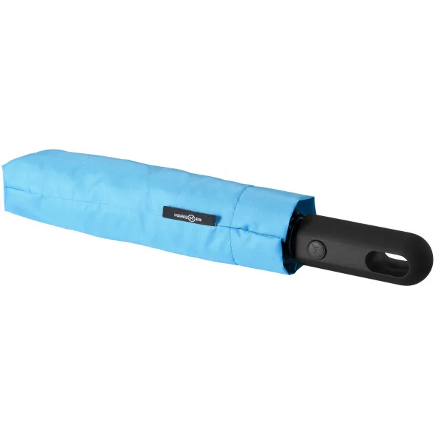 Trav 21.5" foldable auto open/close umbrella - Marksman Aqua