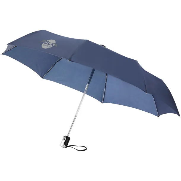 Alex 21.5" foldable auto open/close umbrella Navy Blue