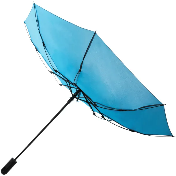 Trav 21.5" foldable auto open/close umbrella - Marksman Aqua