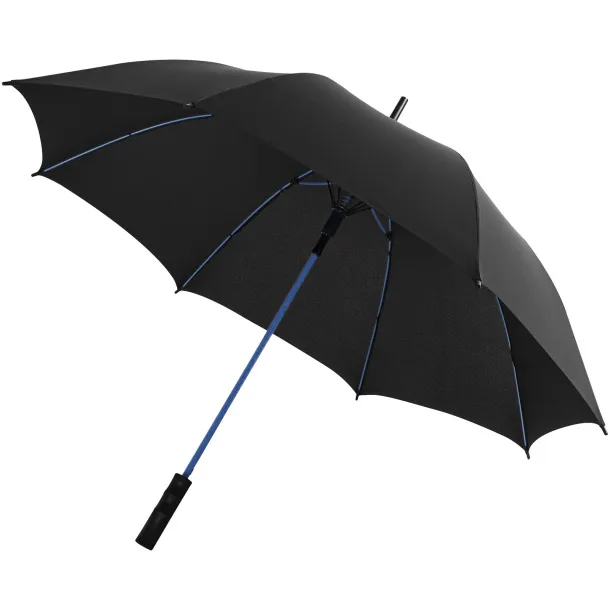 Stark 23" windproof auto open umbrella Blue Solid black