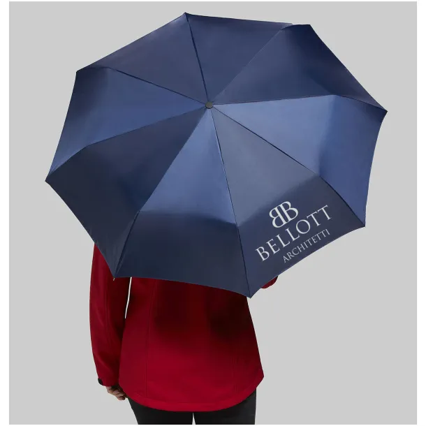 Alex 21.5" foldable auto open/close umbrella Navy Blue