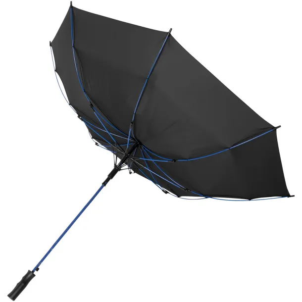 Stark 23" windproof auto open umbrella Blue Solid black