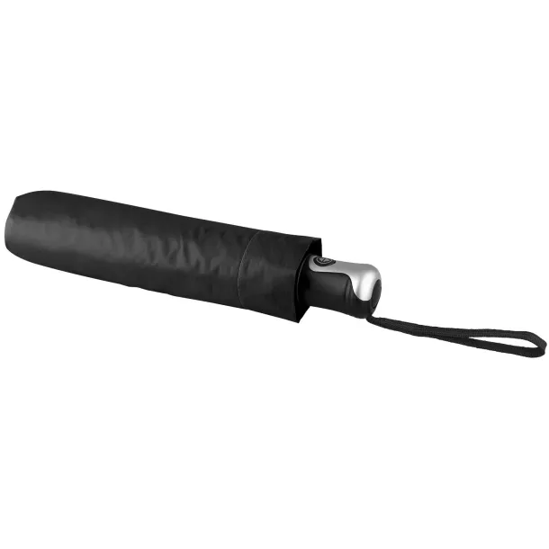 Alex 21,5" sklopivi kišobran s automatskim otvaranjem/zatvaranjem - Bullet Crna