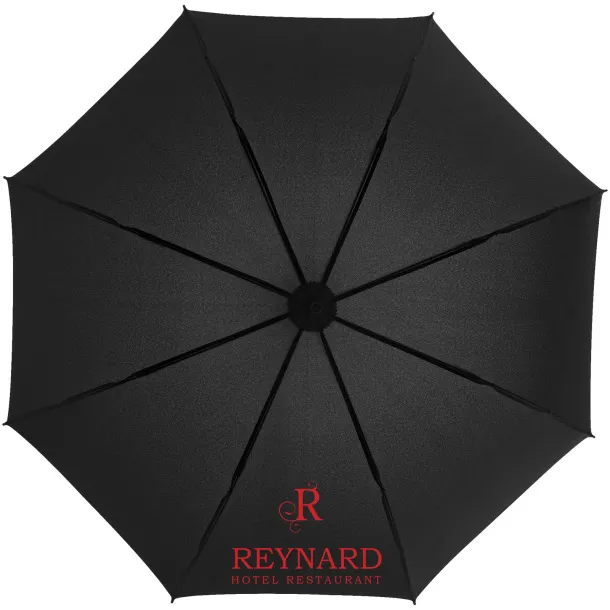 Stark 23" windproof auto open umbrella Red Crna