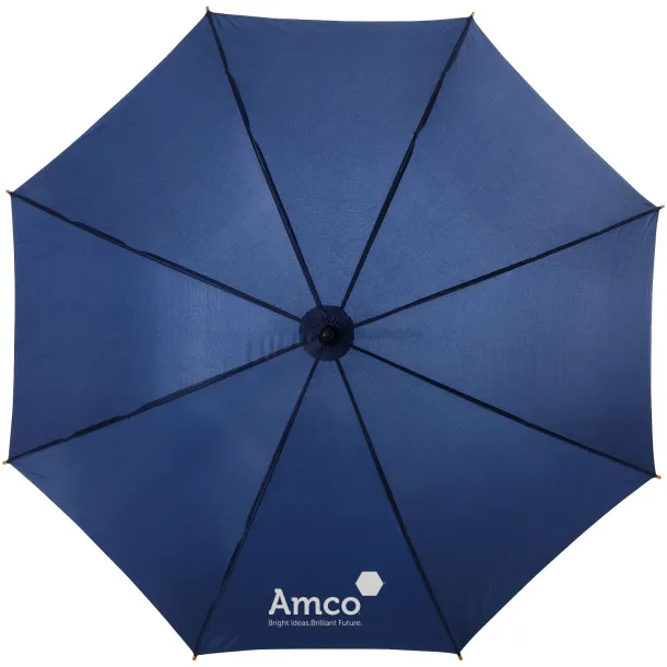 Jova 23" umbrella with wooden shaft and handle Navy Blue