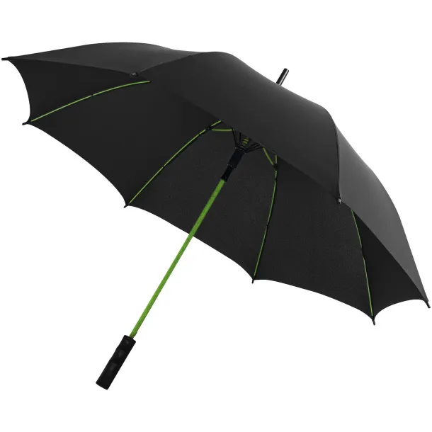 Stark 23" windproof auto open umbrella - Unbranded Lime Solid black