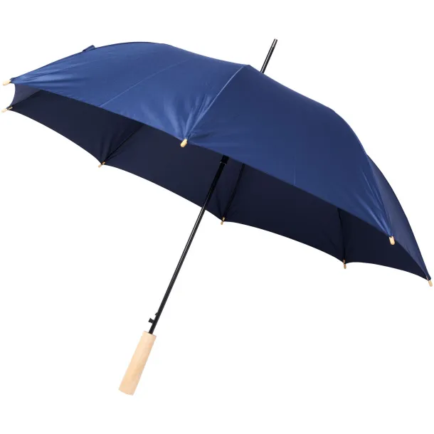 Alina 23" auto open recycled PET umbrella Navy Blue