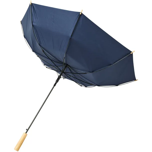 Alina 23" auto open recycled PET umbrella Navy Blue