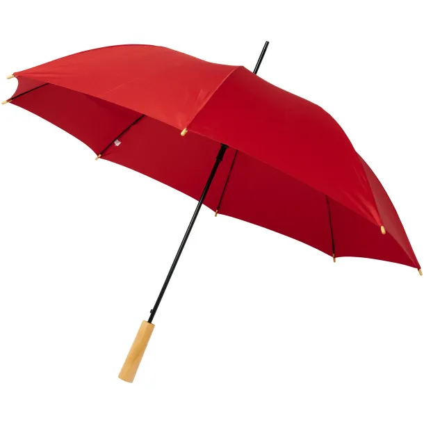 Alina 23" auto open recycled PET umbrella - Unbranded Red