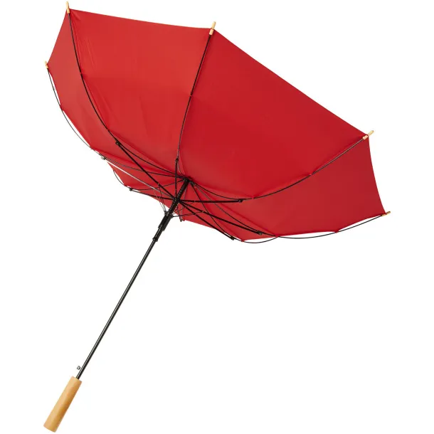 Alina 23" auto open recycled PET umbrella - Unbranded Red