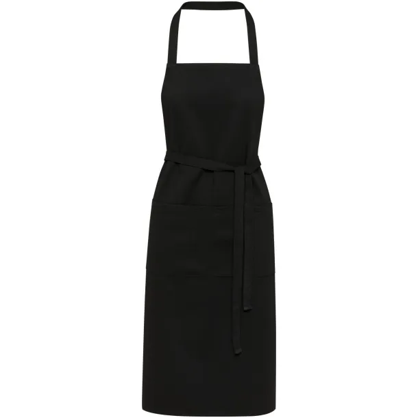 Shara 240 g/m2 Aware™ recycled apron Solid black