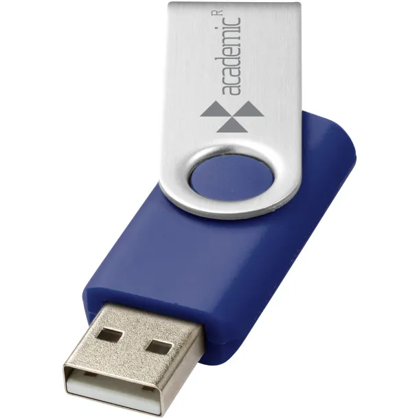 Rotate-basic 2GB USB flash drive Blue Silver