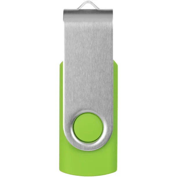 Rotate-basic 2GB USB flash drive Lime Silver