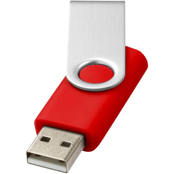 Rotate-basic 2GB USB flash drive Bright red