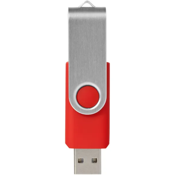 Rotate-basic 2GB USB flash drive Bright red