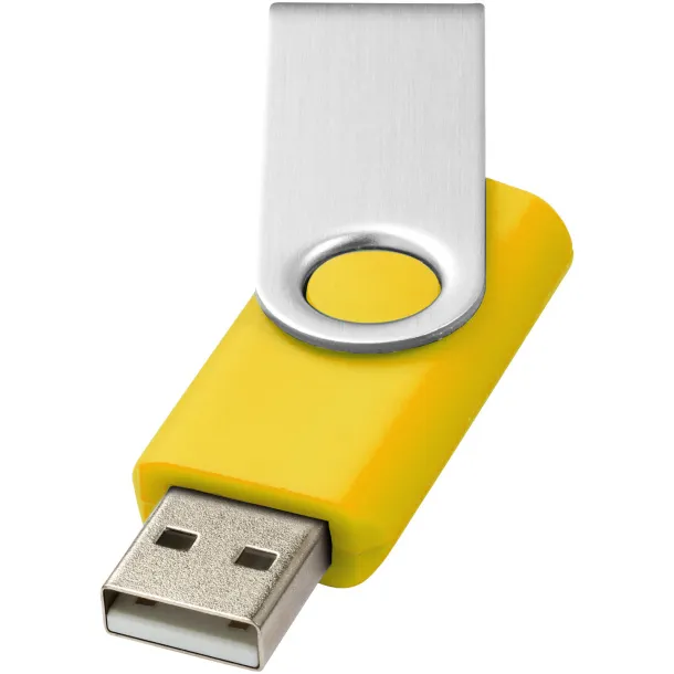 Rotate-basic 2GB USB flash drive - Unbranded Yellow