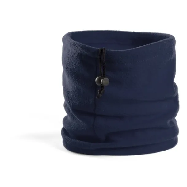  Neck warmer and hat, 2 in 1 navy blue