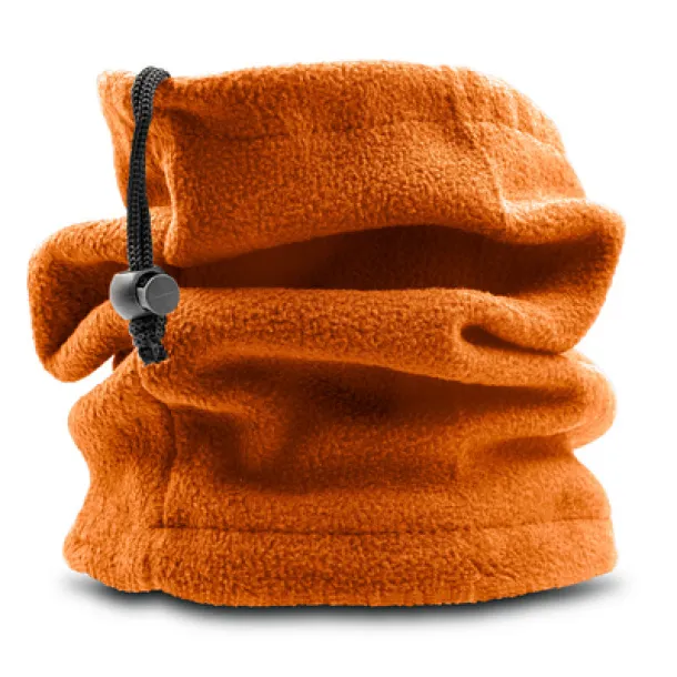  Neck warmer and hat, 2 in 1 Narančasta