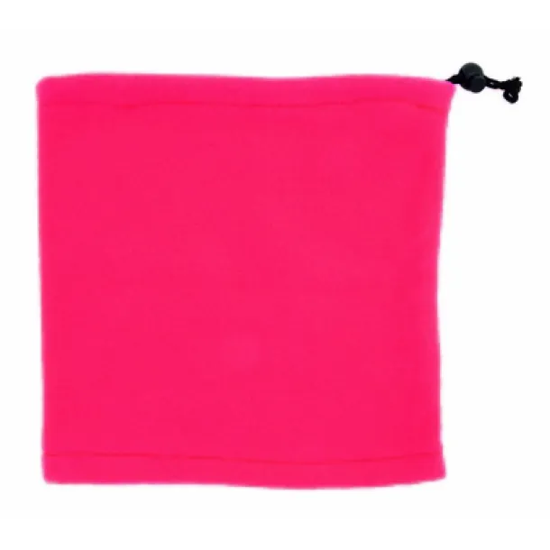  Neck warmer and hat, 2 in 1 pink