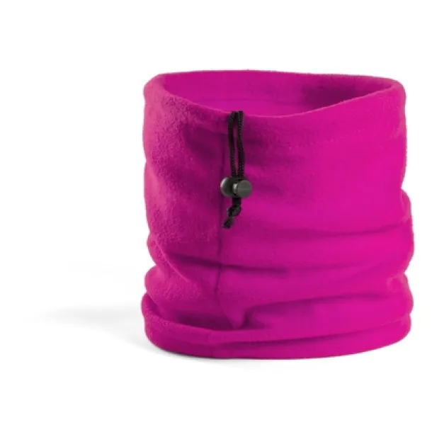  Neck warmer and hat, 2 in 1 pink