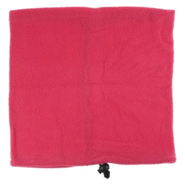  Neck warmer and hat, 2 in 1 pink