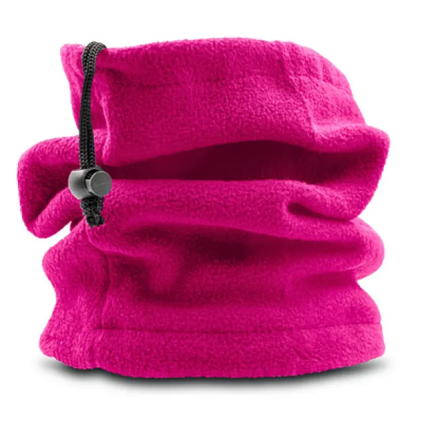  Neck warmer and hat, 2 in 1 pink