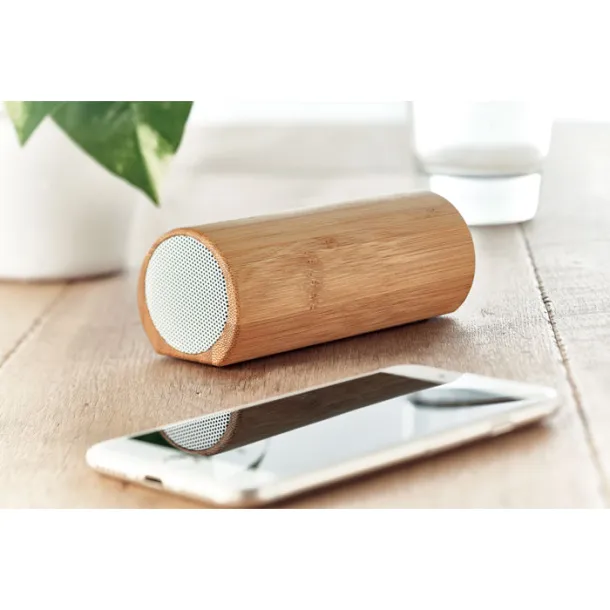 SPEAKBOX 5.0 W/less 2x5W bamboo speaker Wood