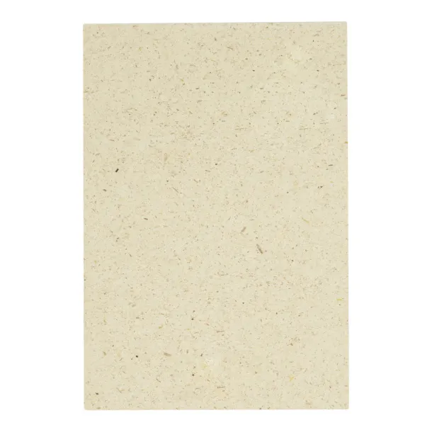 Verde 3-piece grass paper stationery gift set Cream