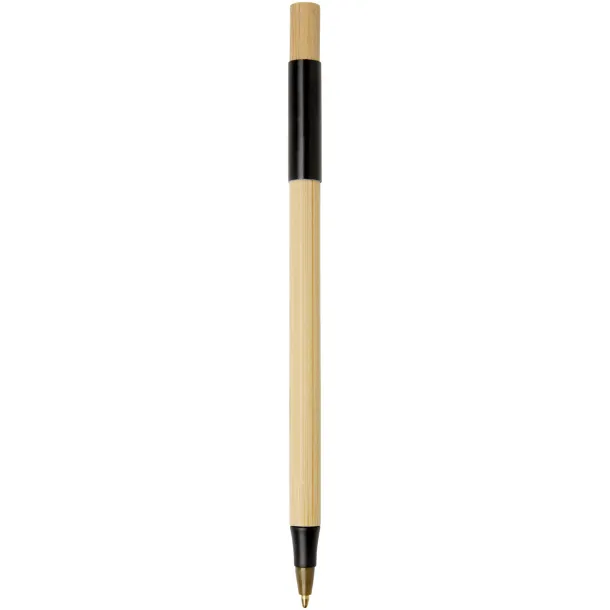 Kerf 3-piece bamboo pen set Solid black Natural