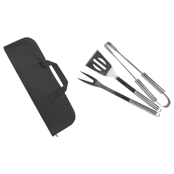 Barcabo BBQ 3-piece set - Bullet Silver