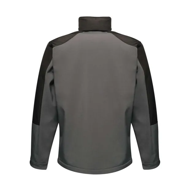 HYDROFORCE 3-LAYER MEMBRANE HOODED SOFTSHELL - Regatta Seal Grey Black