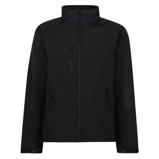 HYDROFORCE 3-LAYER MEMBRANE HOODED SOFTSHELL - Regatta Black Black