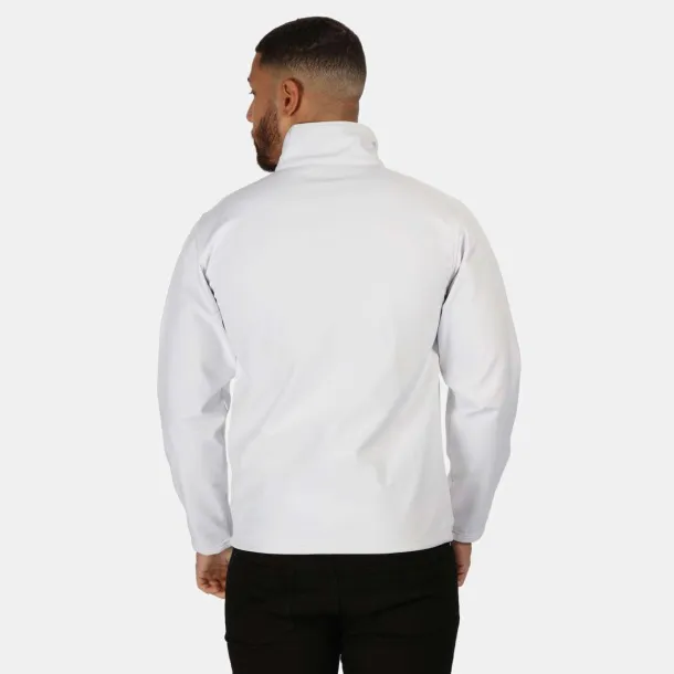 MEN'S OCTAGON II  PRINTABLE 3 LAYER MEMBRANE SOFTSHELL - Regatta White Snow Grey