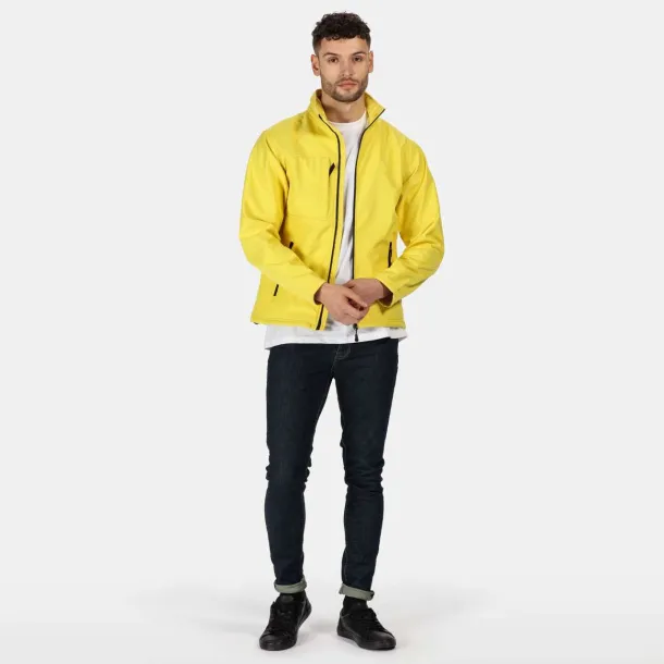 MEN'S OCTAGON II 3-membrana softshell jakna - Regatta Bright Yellow Crna