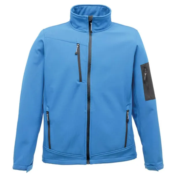 ARCOLA 3 LAYER MEMBRANE SOFTSHELL - Regatta French Blue Seal Grey