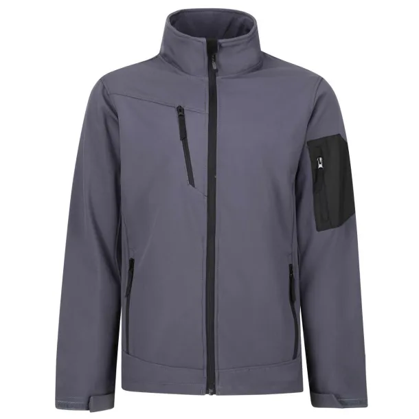 ARCOLA 3 LAYER MEMBRANE SOFTSHELL - Regatta Seal Grey Black