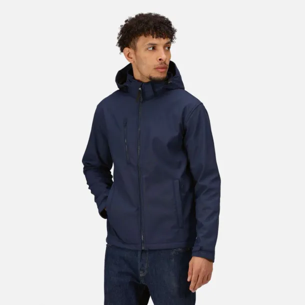 VENTURER 3 LAYER HOODED SOFTSHELL JACKET - Regatta Navy