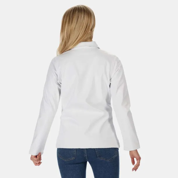 WOMEN'S OCTAGON II  PRINTABLE 3 LAYER MEMBRANE SOFTSHELL - Regatta White Light Steel