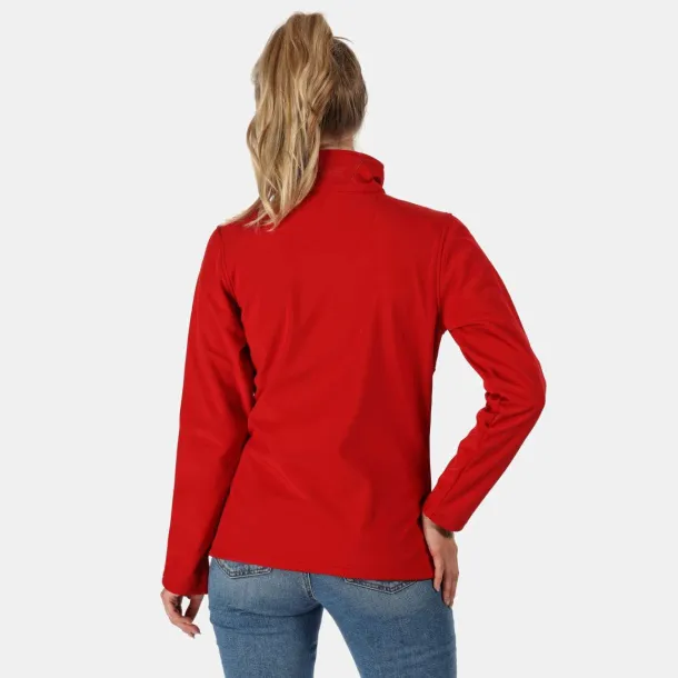 WOMEN'S OCTAGON II 3-slojna softshell jakna - Regatta Paprika Red Crna