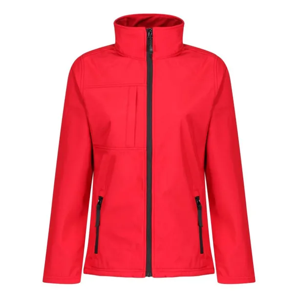 WOMEN'S OCTAGON II 3-slojna softshell jakna - Regatta Paprika Red Crna